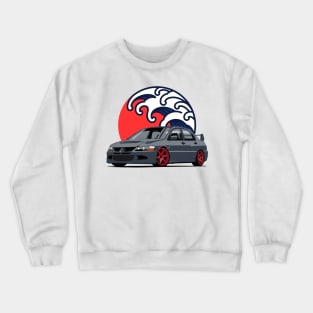 mitsubishi lancer evolution Crewneck Sweatshirt